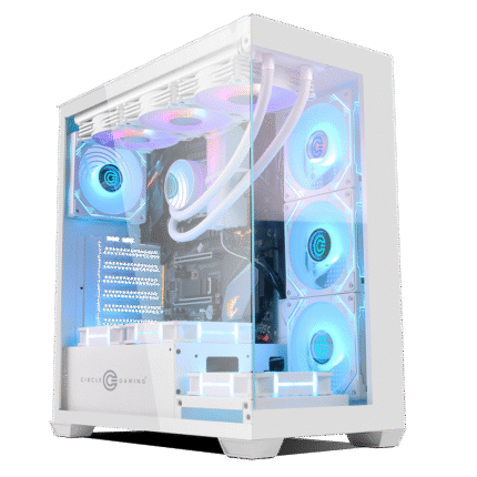 Circle Defender ZX1 Gaming Cabinet WHITE