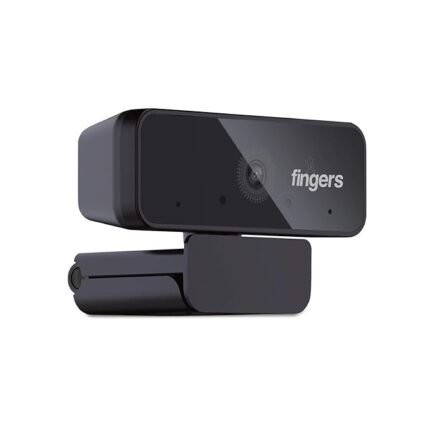 FINGERS 1080 Hi-Res Webcam with 1080P Wide Angle Lens&Built-in USB Mic