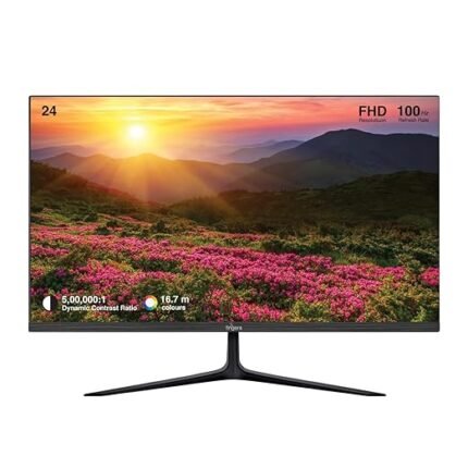 FINGERS The Big Picture LED Monitor [23.8 (60.47 cm) FHD (1920x1080 px) Ultra-Slim (Satin-2400, Black)