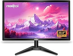 FRONTECH 20 Inch HD LED Monitor | Refresh Rate 60 Hz, 1600 x 900 Pixels